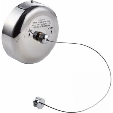 Retractable Clothesline for Outdoor Use, 2.8 m (1/5)