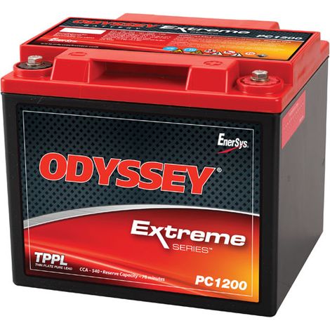 Batterie AGM ODYSSEY AGM PLOMB PURE PC1200T 12V 44AH 1200 AMPS (EN)