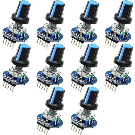 Module encodeur EC11, potentiomètre rotatif avec capuchon. (1/5)