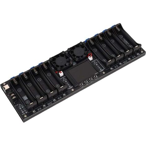 Tester per batterie 18650 a 8 canali con schermo TFT da 2,4", modalità multiple, sicurezza avanzata e display intuitivo.