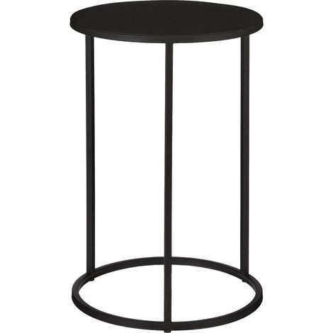 Mica Beistelltisch Quinty Ø 28 x H x 40 cm schwarz Beistelltisch (1/3)