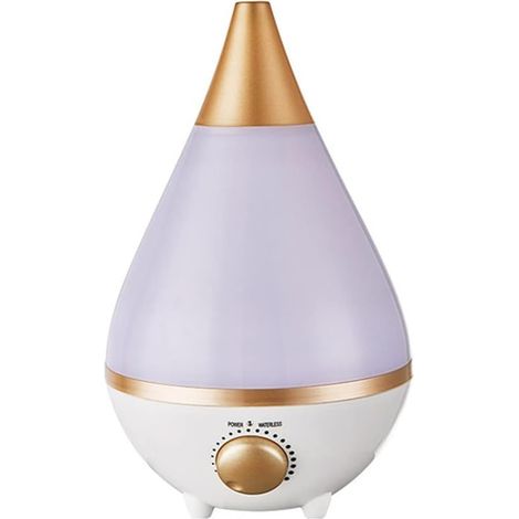 Humidificador ultrasónico de 3 l, difusor de aroma, aceites esenciales de aromaterapia, luces LED, nebulizador, electrodomésticos para dormitorio, estudio, oficina, sala de estar, baño, yoga y spa (A) (1/3)