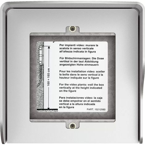 Bticino AP-KASTEN 1 MODUL ALLMETAL (350611) (1/2)