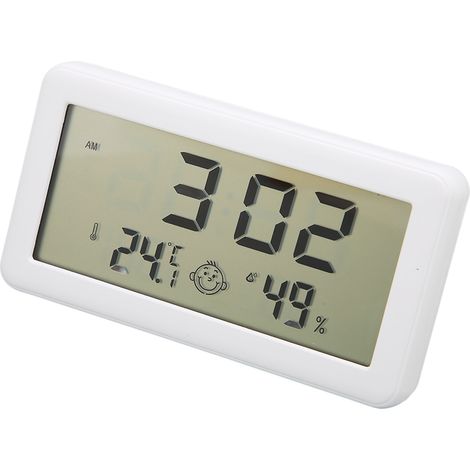 LCD 1206 Digital-Set, Innenthermometer und Hygrometer, Feuchtigkeitssensor, Komfortanzeige, Batterie nicht enthalten (1/5)