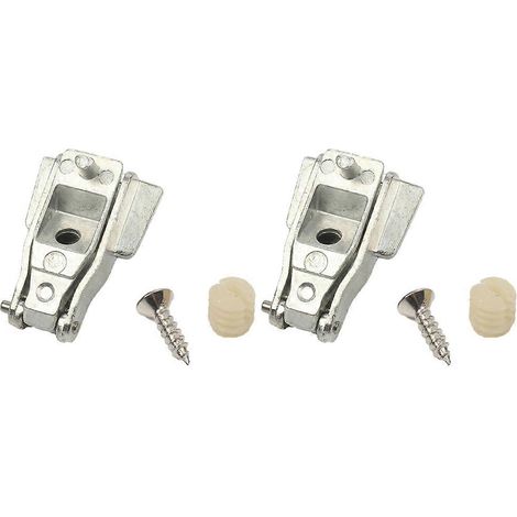 2x Bisagras de manija de puerta exterior cromadas para reparación para Fiat 500 51964555 (1/5)