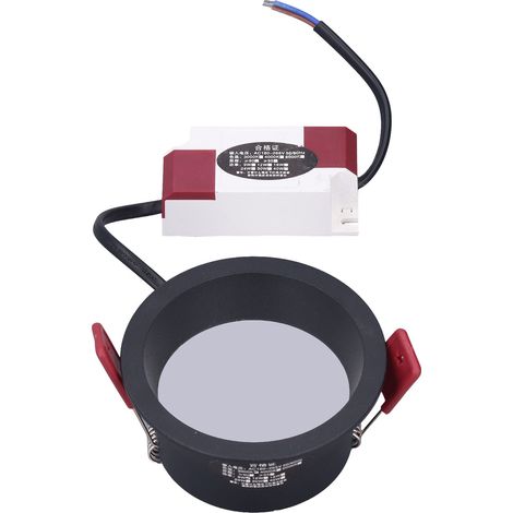 Spot encastré profond anti-éblouissement à profil étroit, abat-jour en aluminium, AC180‑265V, 3 couleurs, intensité variable (1/5)
