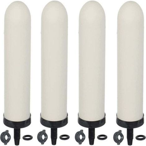 4er-Pack Ersatz-Keramik-Wasserfilter für Wasserfiltersystem