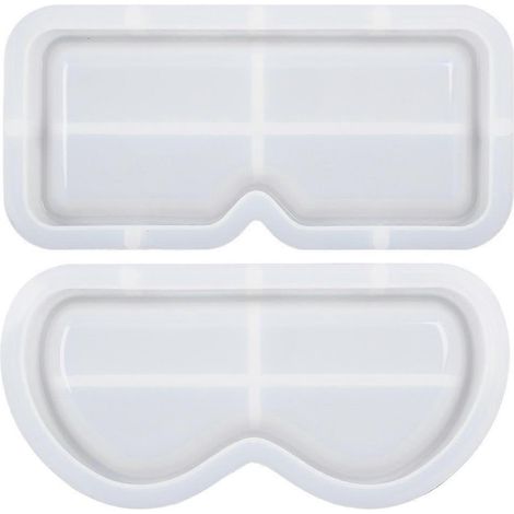 Moule à verres en époxy (2 pièces) pour la fabrication de supports à verres. (1/5)