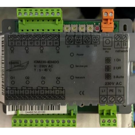 Comtec Acelia IOM230-4Di/4DO V1.1/SV1.6 Module de commande (1/2)