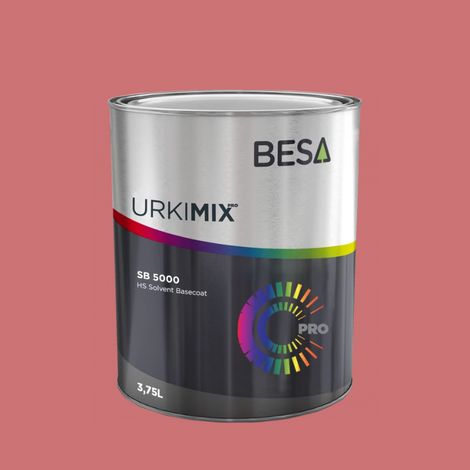 Pot de peinture Polyuréthane / bi composant Vieux Rose RAL 3014  Mat - 3 kg