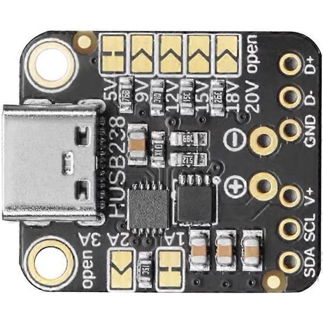 1 module de leurre HUSB238 PD, sortie à niveau fixe ou contrôlé I2C (1/5)
