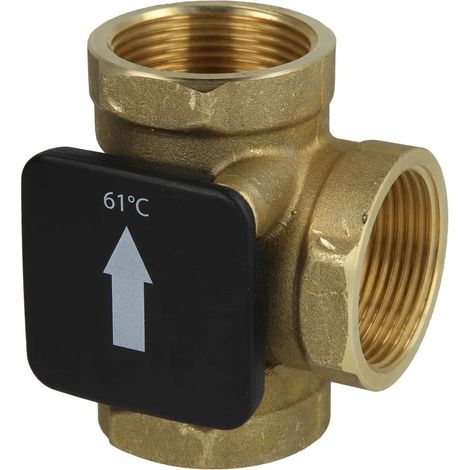 Vanne de charge thermique 1 1/4’’ FF température d'ouverture +61 °C