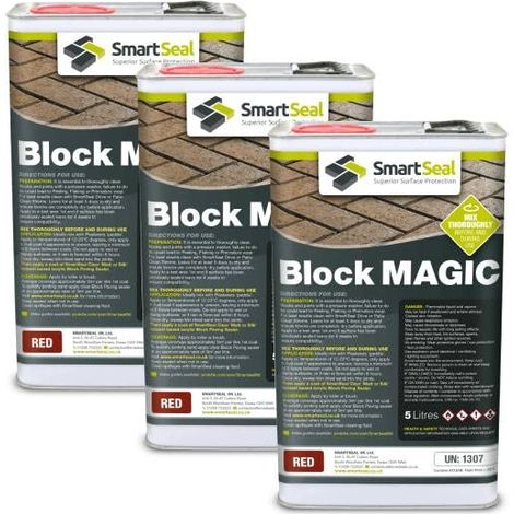 Block Magic - Red - 3 x 5L
