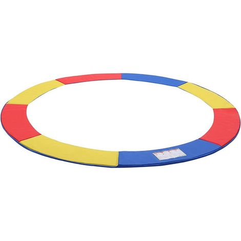 Imbottitura protettiva per trampolino diametro 305 cm PVC tre colori larghezza 30 cm spessore 2 cm resistente ai raggi UV 120001982