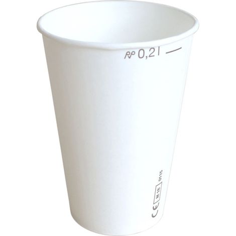Braun & Company Pappbecher 0,2 L By Nature 10 Stück Papierbecher Einwegbecher