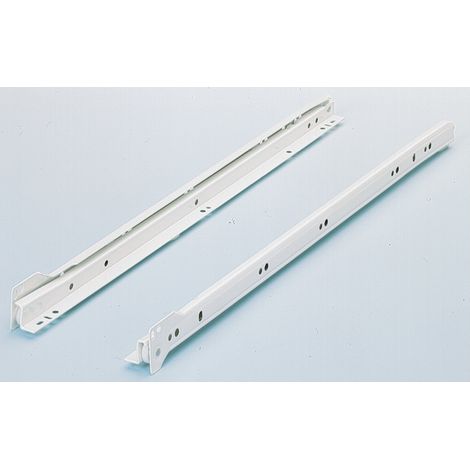 Hettich Teilauszug FR 402 m.Stop Control STA weiß L.550mm 25kg Schubkastenlänge 550mm (1/2)