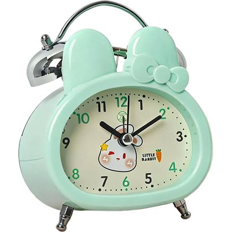 Adorable réveil en forme d'ours et de lapin phosphorescent pour (1/5)