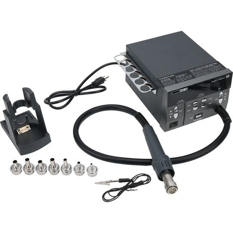 Station de soudage Hot Air Gun 8620DX, poste à souder pour réparation de carte mère CPU, table de travail, prise US 110V (1/5)
