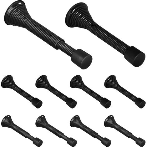 Protector Bottom Indoor Loaded Safety Spring Floor Stops Door Stop