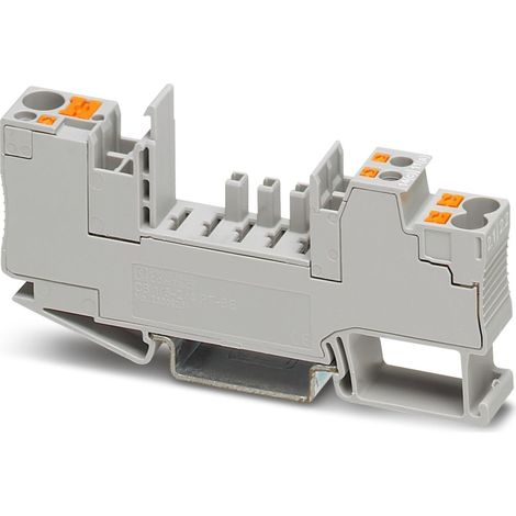 Socle de montage Phoenix Contact CB 1/6-2/4 PT-BE, pour Série CB ( Prix pour 1 )
