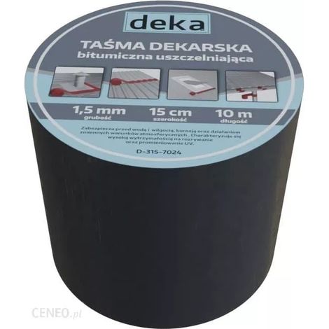 TAŚMA USZCZELNIAJĄCA DEKARSKA ALUBUTYL 15CM10MB ANTRACITA - D-415-7010