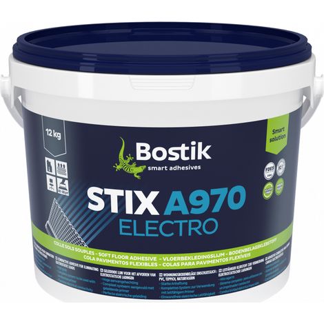 Colle stix a970 electro - seau de 12kg - Gris 12 kg