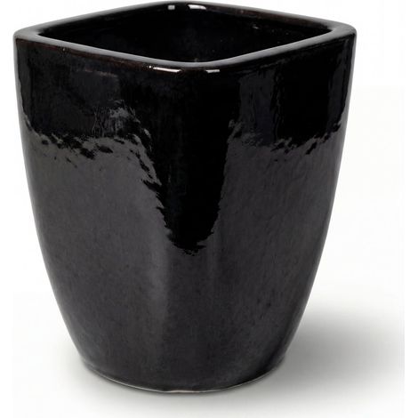 Maceta VAUBAN 18x21cm negro (1/2)