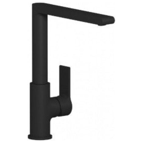 Miscelatore monocomando lavello why not leva laterale nero opaco