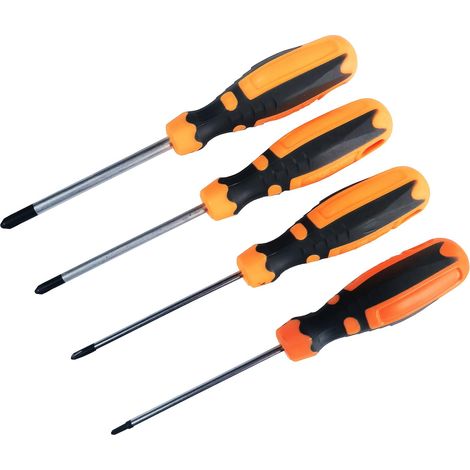 Lot de 4 tournevis tri-ailes Y00 (2,0 mm) Y0 (3,0 mm) Y1 (4,0 mm) Y2 (4,0 mm) multifonction magnétique Y (1/5)
