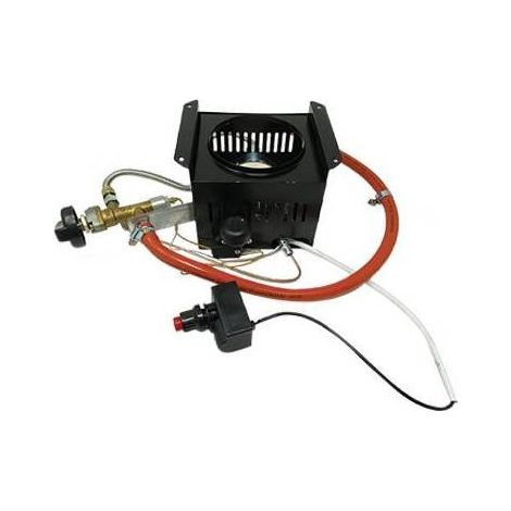 BRUCIATORE STUFA GAS ROUND PATIO DOMUS
