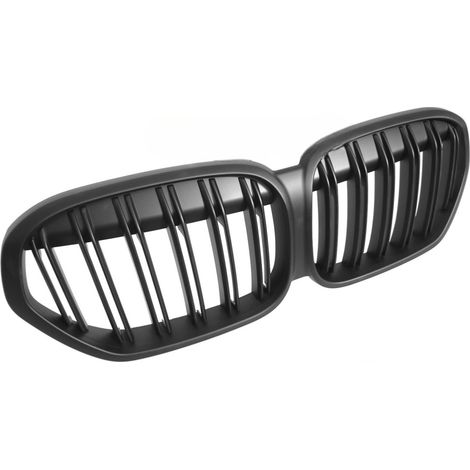 Grille de calandre avant BMW X1 F48 LCI de 2020 a 2022 noir matt-42674626 (1/4)