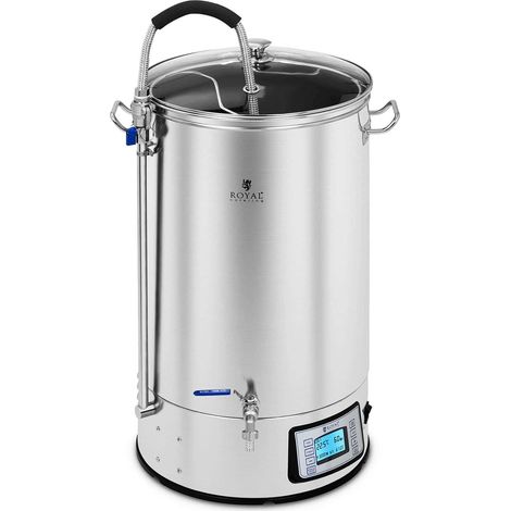 Bollitore professionale in acciaio inox da 60 litri e 3000 watt 140004601