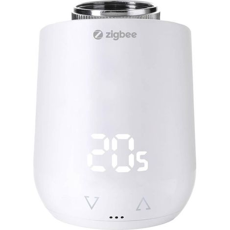 Eurotronic Comet Zigbee cabeza termostática blanca