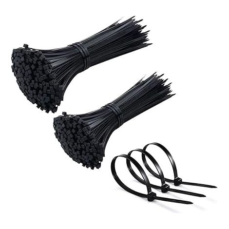 Cable Ties Plastic Cable Clamps Black (1/5)
