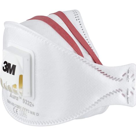 Box 2 respiratori aura 9332-2 ffp3 con valvola 3m 7100329376