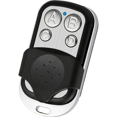 Duplicateur de clé de clonage à 4 canaux, télécommande sans fil 433 MHz, copie de code métallique pour gadgets, portail de voiture, garage (1/5)