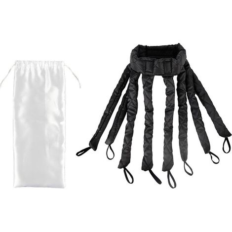 Bigoudis sans chaleur en forme de pieuvre pour femmes filles, tige à friser en bandeau, outil de coiffure domestique (1/5)