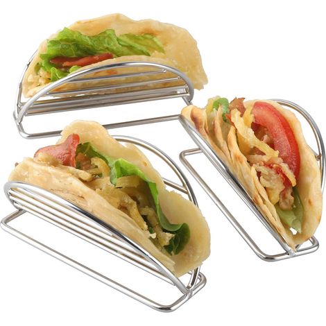 Vertikaler Edelstahlturm zur Aufbewahrung von Tortillas und Fladenbroten für Partys und Restaurants Servierständer (1/5)