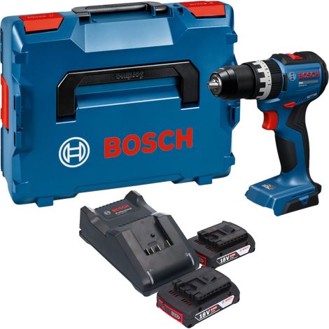 Avvitatore a percussione a batteria Bosch GSB 18V-52 Professional 18 V 70 Nm Brushless + 2 batterie da 2,0 Ah + caricabatterie + L-Boxx (1/5)