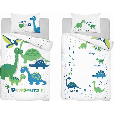 Literie en bambou pour lit bébé Dino 100x135 detexpol (1/4)