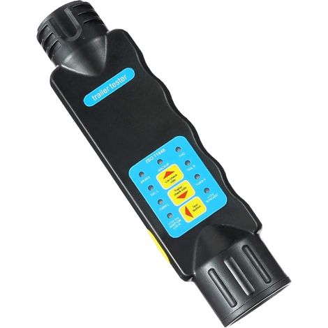 Testeur de Remorque 13 Broches, Testeur Prise Remorque 13 Broches 12V Testeur Fiche Remorque Testeur Éclairage 13 Broches pour Remorque Caravane RV Camion (1/5)