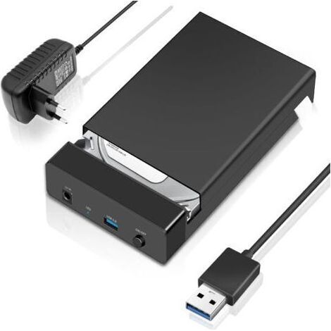 Station d'accueil USB3.0 SATA HDD pour Disque Dur/SSD SATA 2,5 et 3,5 Pouces (1/5)