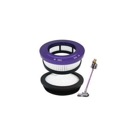 Accessoire pour aspirateurKit de remplacement de filtre compatible avec aspirateur Anyson Stars 5 45000Pa/550W/70min sans fil, lavable et réutilisable, 1 pré-filtres, 1 post-filtres (1/4)