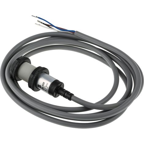 Capteur photoélectrique Faisceau direct (récepteur) RS PRO, 20 m, Cylindrique, IP67 ( Prix pour 1 ) (1/3)