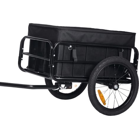 Trekker Fahrradanhänger mit Kunststoffbox