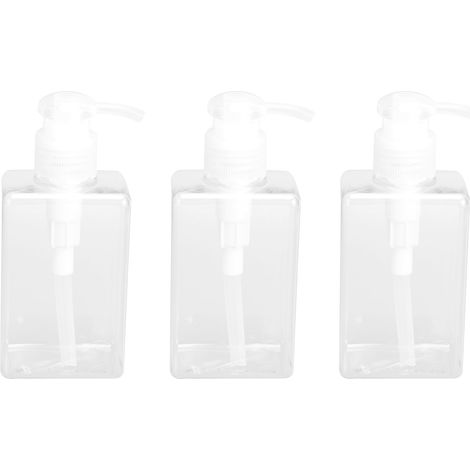 leere 150-ml-Pumpflaschen, Flüssigseifenspender aus Kunststoff, Quetschflaschen für Bad und Küche, wiederverwendbar und praktisch (1/5)