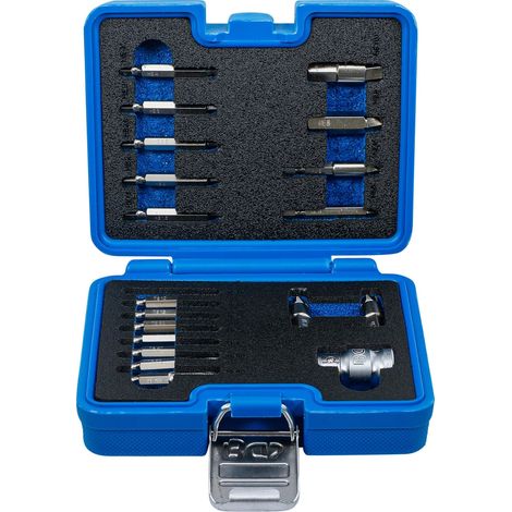 Jeu de tournevis  Pour six pans femelle 1,5-10 mm/Profil T  T10 - T55  19 pièces (1/5)