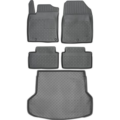 Hyundai i30 III Fastback de 2018 (JUEGO) - Alfombrillas para coche + alfombrilla para maletero