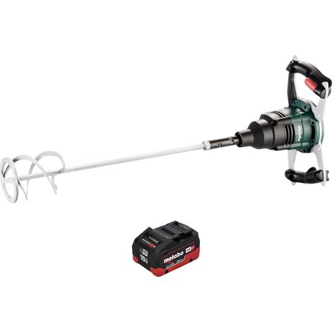 Metabo RW 18 LTX 120 Akku Rührwerk 18 V 40 l Mischmenge 1x LiHD Akku 10,0 Ah - ohne Ladegerät