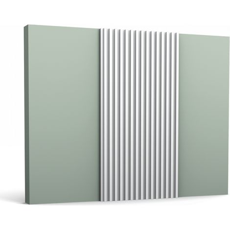 Panel de pared 3D con patrones repetidos - Orac Decor - L200xP1.3xH25cm - WX205